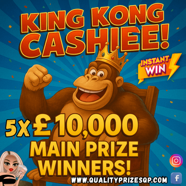 £50,000 Worth of INSTANT CASH PLUS x5 £10,000 WINNERS!